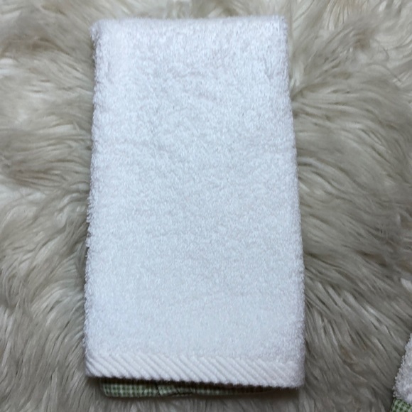 Macy's Bath 4 Orris White Duck Bathroom Hand Towels Poshmark
